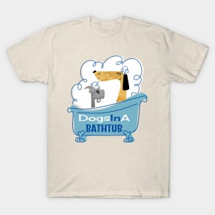 Dogs In A Bathtub T-Shirt